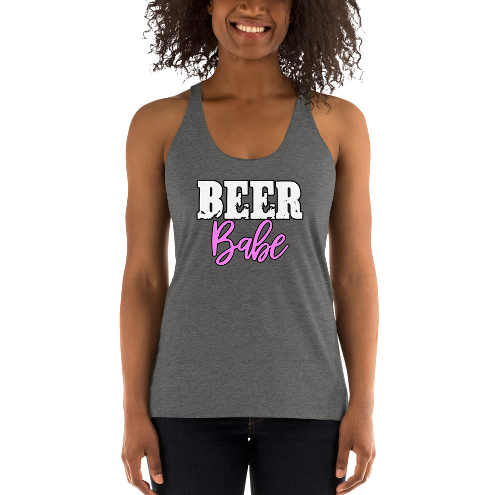 Beer Babe Women's Racerback Bierstick Tank